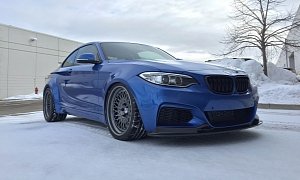A Truly Special BMW M235i Project: Blue Ice