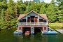 A Twenty-Year-Old Boathouse With Two Boat Slips and a Sauna Asks for $1.5 Million