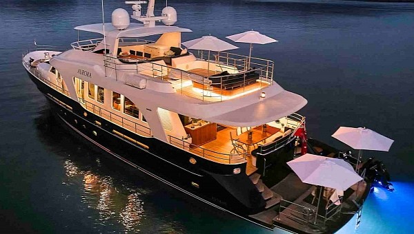 Aurora was recently sold in Australia, after an extensive refit