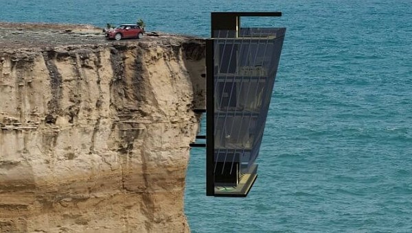 The Cliff House is a unique concept designed by the Australian builder Modscape