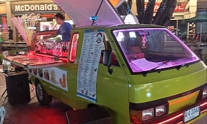 Here's a Unique Van Conversion Where You Can Wet Your Whistle and Chill