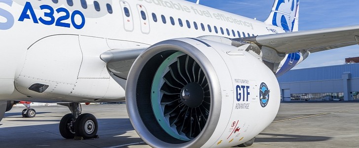 The A320neo will take to the sky powered by the new GTF Advantage, for a series of flight testst