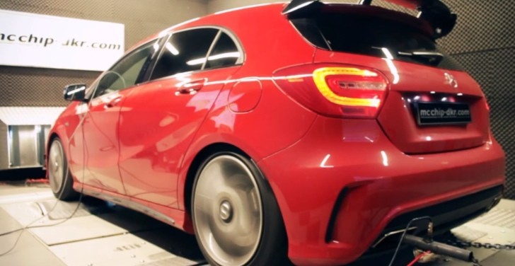 A45 AMG Chip-Tuned to 440 HP by Mcchip