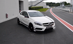 A45 AMG Edition 1 Driven on Track
