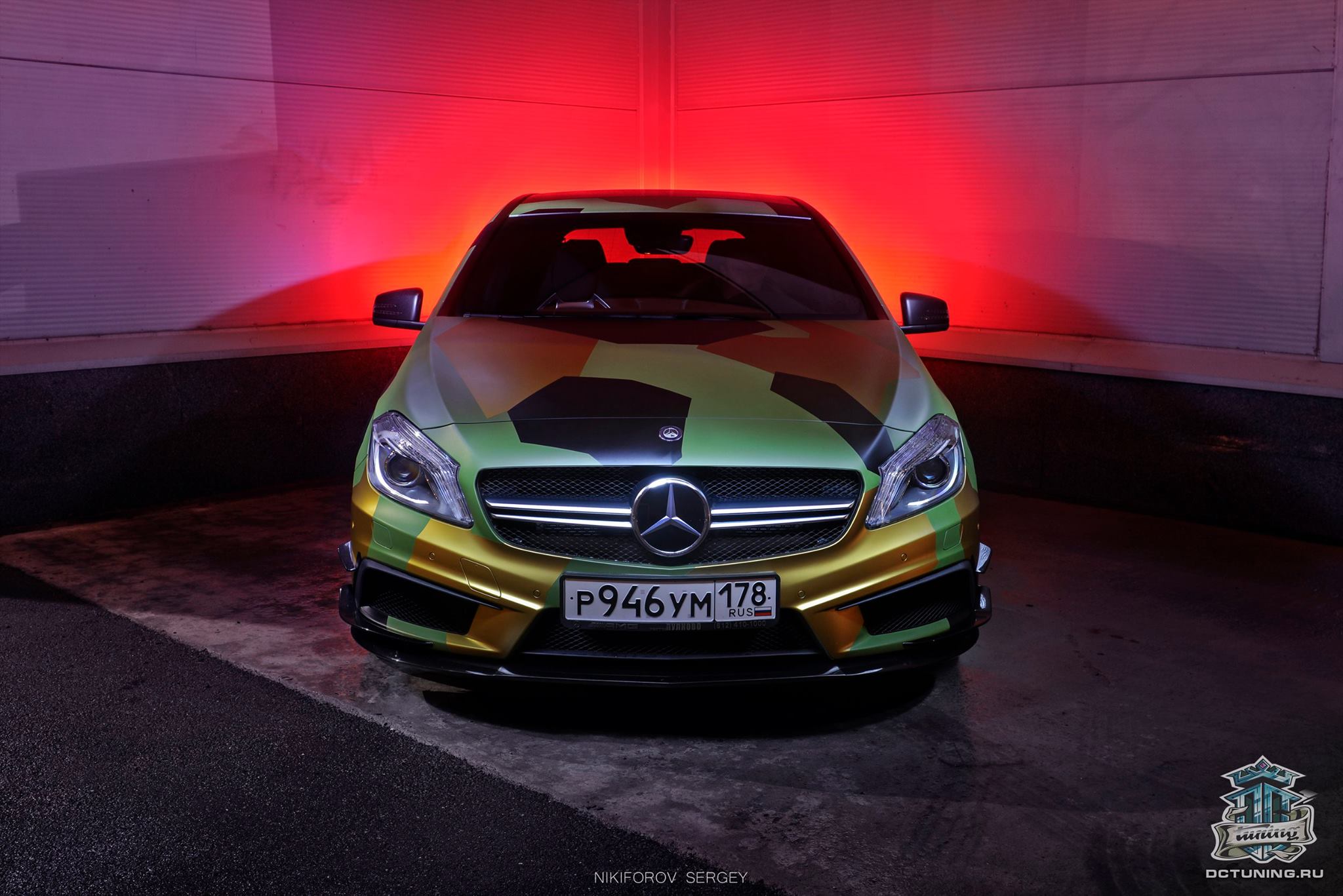extreem logboek chirurg A45 AMG Gets City Camouflage Wrap from DC Tuning Russia - autoevolution