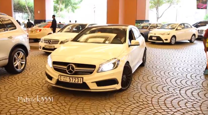 A45 AMG Spotted at Dubai Mall