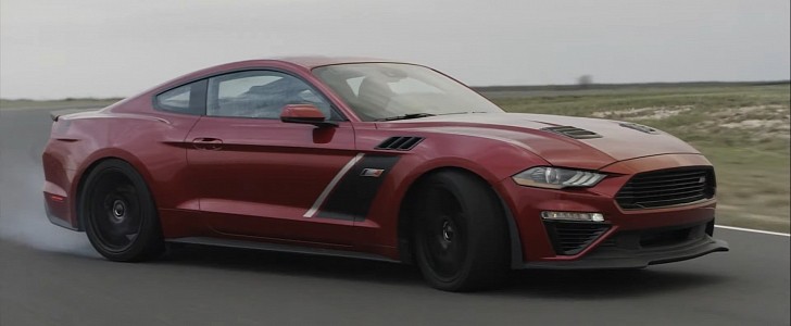 Aaron Kaufman first ride in 2021 Roush Stage 3 Ford Mustang 