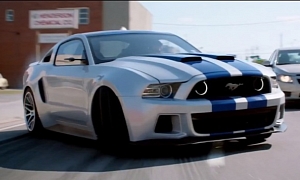 Aaron Paul Hugely Impressed by “Need For Speed” Mustang