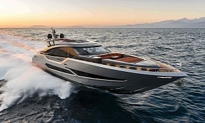 AB 80 Custom Yacht Hits Waters With Speed and Luxury Like a Lambo of the Seas
