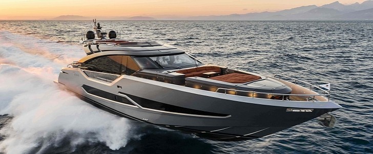 AB 80 Custom Yacht Hits Waters With Speed and Luxury Like a Lambo of the Seas