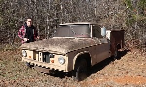Abandoned 1960s Dodge Farm Truck Gets First Wash in Decades, Roars Back to Life
