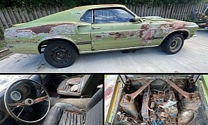 Abandoned 1969 Ford Mustang Mach 1 Emerges With a Numbers-Matching Surprise