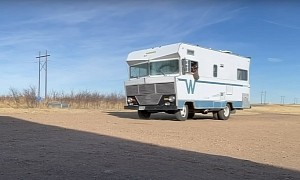 Abandoned 1972 Winnebago Brave Camper Flexes LS V8, Takes First Drive in 10 Years