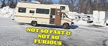 Abandoned 1977 Chevrolet Motorhome Returns From the Dead, Goes Drifting To Celebrate