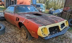 Abandoned 1979 Pontiac Trans Am Shows the Ugly Face of Humanity