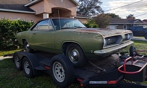 Abandoned After Divorce: 1968 Plymouth Barracuda Sitting for 32 Years, Seeking New Home