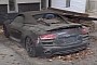 Abandoned Audi R8 Has Been Sitting Still for Five Years, Cold Start Brings So Much Smoke
