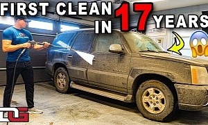 Abandoned Cadillac Escalade Is Beyond Nasty, Can a Detailing Job Save It?