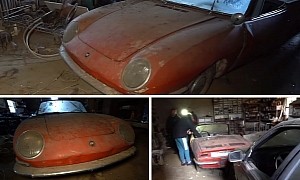 Abandoned Mansion Has an Iconic Rear-Engined Italian Classic Hidden in the Garage