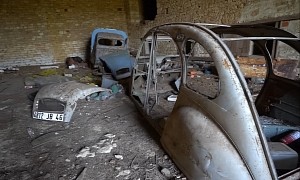 Abandoned Mansion Once Owned by Napoleon Hides a Terrible Secret, Derelict Cars