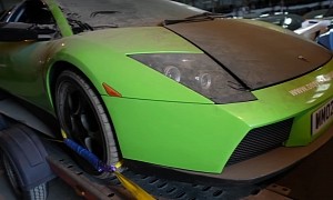 Abandoned Murcielago With No Engine Has Been Gathering Dust, Is Still Someone's Dream Car