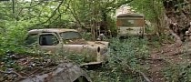 Abandoned, Mysterious Farmhouse Has a Massive Classic Car Graveyard