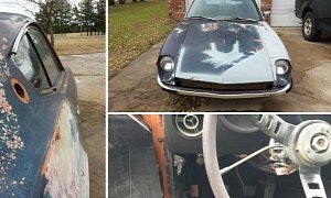 Abandoned Nissan 240Z Is One Sad Story