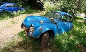 Abandoned Property Hidden From Civilization Is Loaded With Derelict Cars