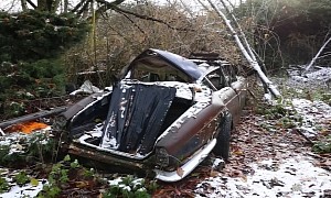 Abandoned Property Hidden in the Woods Has a Yard Full of Classic Cars