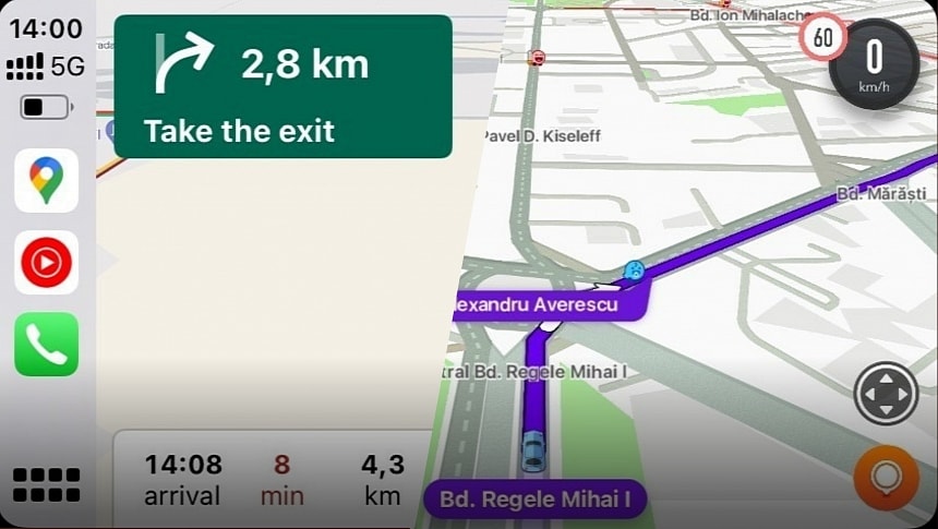 Google Maps and Waze on CarPlay