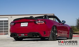 Abarth 124 Spider Abarth Tuned by Madness Autoworks Looks Like It Means Business