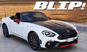 Abarth 124 Spider Priced from £29,565 in Britain, Listen to It Growl