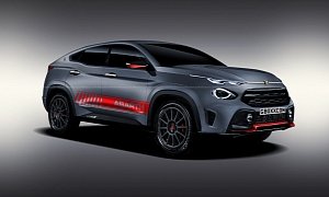 Abarth Fastback Rendering Looks too Good to be a Fiat SUV