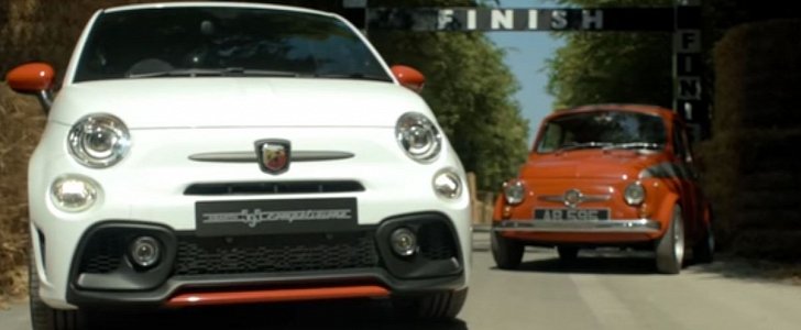 Abarth Shows 124 Spider and 595 at Goodwood