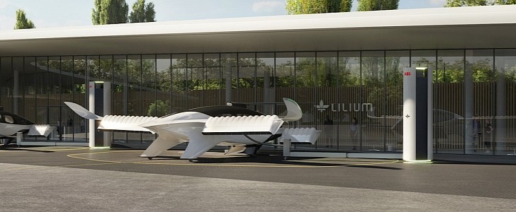 ABB is making a fast-charging system for Lilium's 7-seater eVTOL