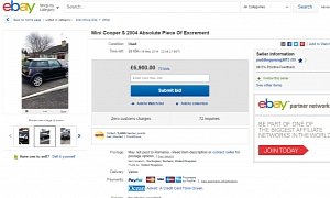 "Absolute Piece of Excrement" MINI Cooper S Selling for 99 Pence on E-Bay