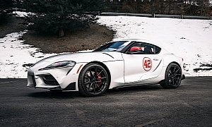 Absolute Zero 2020 Toyota Supra Owned by Mariano Rivera for Sale with 16 Miles