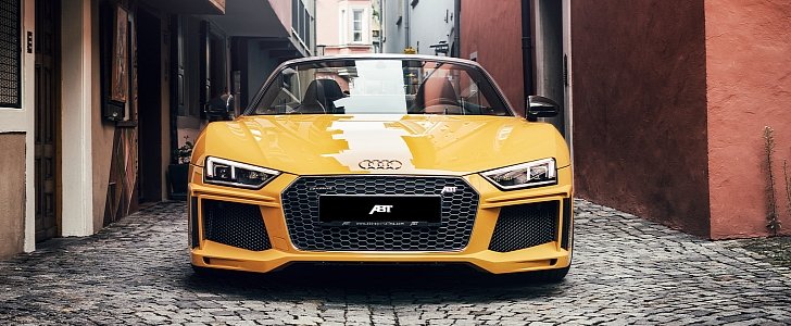 ABT Audi R8 Looks Stunning as Spyder, Goes from 540 to 610 HP