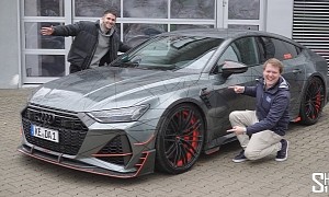 ABT Audi RS7-R With 730 HP Does 186 MPH on the Autobahn