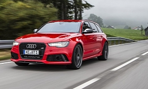 ABT's Tuned Audi RS6 Makes 700 HP, Reaches 320 KM/H