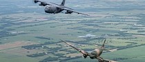 AC-47 Spooky Meets Up with AC-130J Ghostrider in the Air, One Is Decades Older