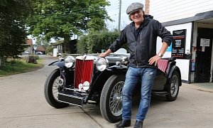 AC/DC Lead Singer Brian Johnson Visits MG HQ in New "Cars that Rock" Episode