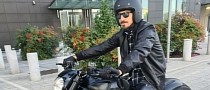AC Milan Star Zlatan Ibrahimovic Becomes the “Ghost Rider” on Custom Harley-Davidson