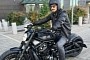 AC Milan Star Zlatan Ibrahimovic Becomes the “Ghost Rider” on Custom Harley-Davidson