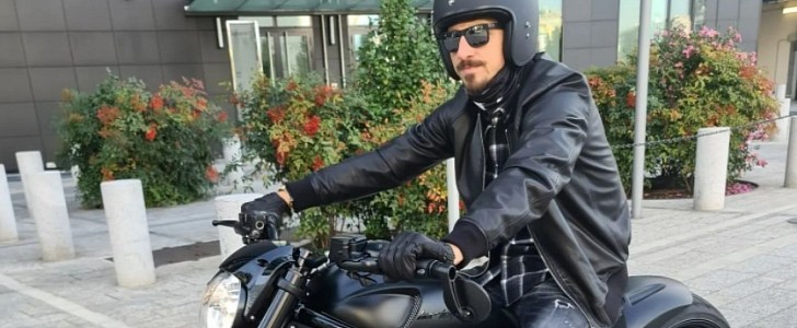 Zlatan Ibrahimovic's Harley-Davidson