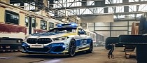AC Schnitzer Dresses BMW M850i As Police Car, Adds 611 HP and Illuminated Badge