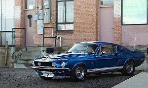 Acapulco Blue 1968 Shelby GT350 Fastback on Sale at Scottsdale Auction