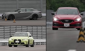 Acceleration Test: Nissan Skyline NISMO Takes on BMW M3 Competition and Lexus IS 500