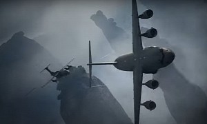 Ace Combat 7 Modder Swaps Fighters for Giant Cargo Planes in Hilarious Cut Scene Dogfight