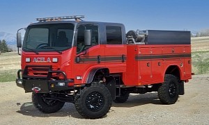 Acela Straya 4X4 Fire Truck Brings Military Prowess for Extreme Off-Road Missions